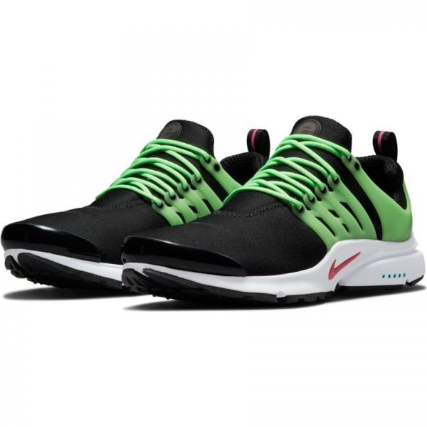 Nike - Men - Presto - Black/Hyper Pink/White/Green Strike