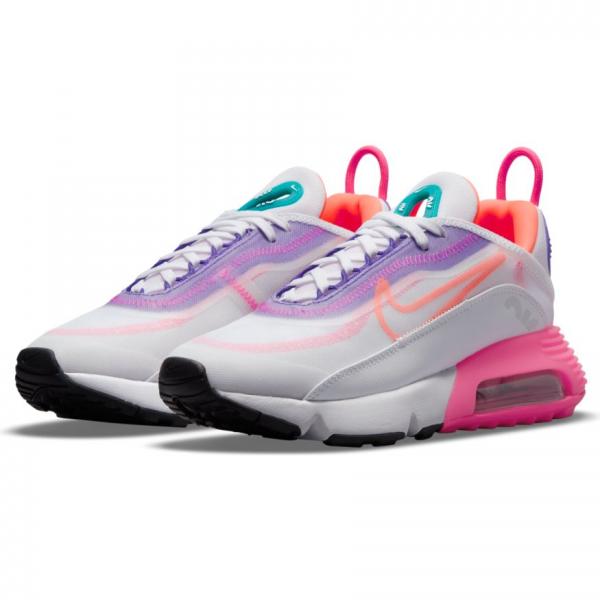Purple Air Max 2090 White Orange Nike Women W Air Max 2090 White