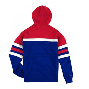 Mitchell & Ness Headcoach Philadelphia 76ers Hoodie - Blue - Medium