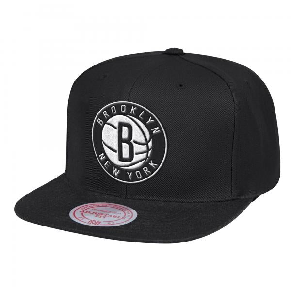 MITCHELL & NESS - Accessories - Brooklyn Nets Nylon Deadstock Hat - Bl -  Nohble