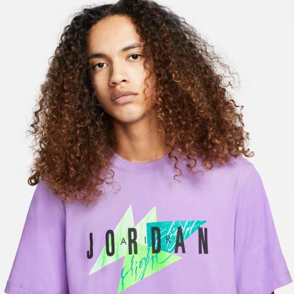 Jordan - Men - Jumpman Air Wordmark Tee - Purple