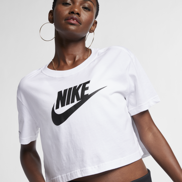 White nike tee shop women's
