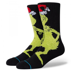 STANCE - Accessories - Mr Grinch Sock - Black/Green