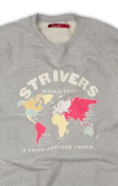 Strivers Row - Men - Berlin Crewneck Sweatshirt - Grey