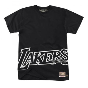 MITCHELL & NESS - Men - Los Angeles Lakers Big Face 3.0 Tee - Black/White
