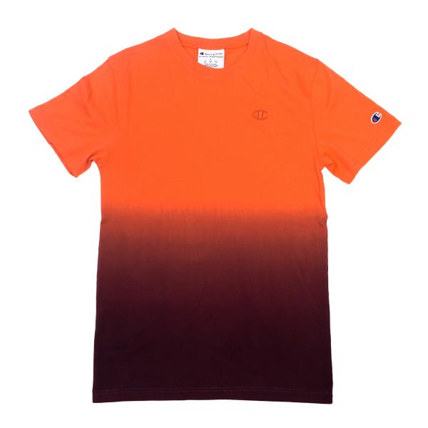CHAMPION - Men - Specialty Dye Tee - Dip Dye Orange/Dark Purple
