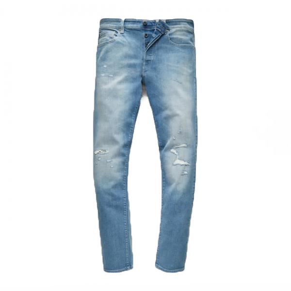 G-STAR INC - Men - 3301 Slim Jeans - Light Blue