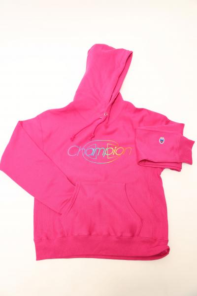 Pink Colorful Champion Hoodies CHAMPION Women Reverse Weave Hoodie