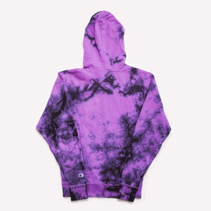 CHAMPION - Men - Galaxy Dye Hoodie - Purple/Black