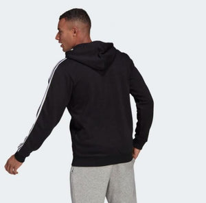 adidas - Men - Essentials Full-Zip Hoodie - Black