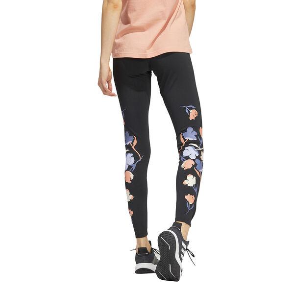 adidas - Women Floral Tights - Black - Nohble