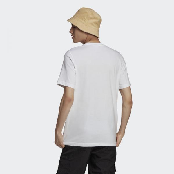 adidas - Men - Camo Trefoil Tee - White/Camo – Nohble