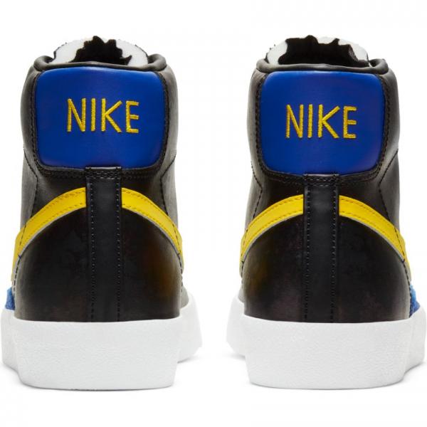 Nike Blazer Mid Vintage - Black/Speed Yellow - Nohble