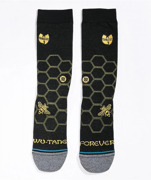STANCE - Accessories - Wutang Hive Sock - Black/Yellow