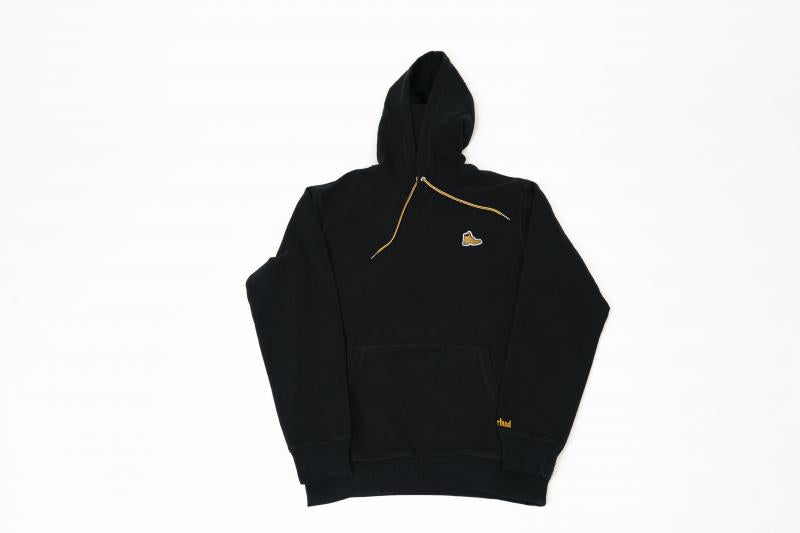 Timberland Men Boot Embroidered Pullover Hoodie Black