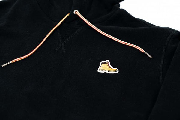 Timberland - Men - Boot Embroidered Pullover Hoodie - Black