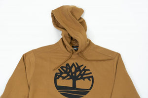 Timberland - Men - Core Tree Logo Pullover Hoodie - Wheat/Black