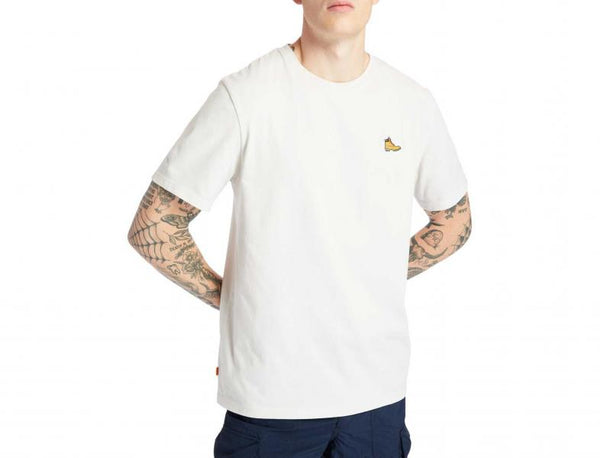 Timberland - Men - Boot Embroidered Tee - White