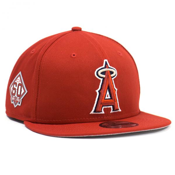 NEW ERA - Men - Los Angeles Angels 60th Anniversary Snapback - Red