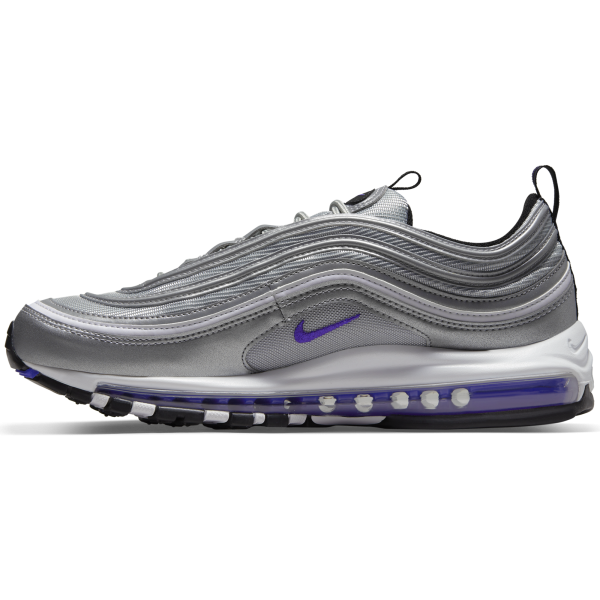 Nike Men Air Max 97 Metallic Silver Persian Violet Nohble