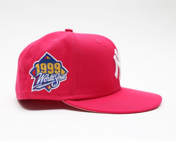 Red New York Mets 2000 World Series Custom New Era Fitted Hat