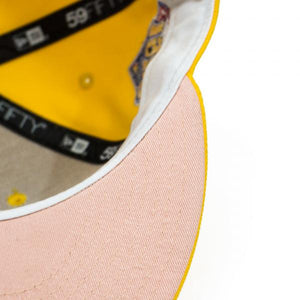 NEW ERA - Accessories - NY Yankees 1999 WS Custom Fitted - Yellow/Blush