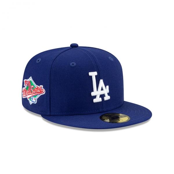 Van toepassing zijn alledaags onderwerp NEW ERA - Accessories - Paisley Under LA Dodgers Fitted Hat - Navy/Sky -  Nohble