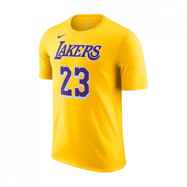 Nike - Men - LeBron James Los Angeles Lakers Shirt - Yellow - Nohble