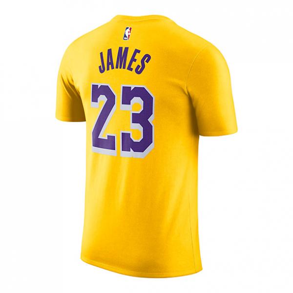 Just Don Mitchell & Ness Lakers Shorts LeBron James Purple Yellow Size: S