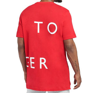 Vær stille Uforenelig bånd Tommy Hilfiger - Men - Big Logo Tee - Red - Nohble