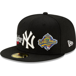 NEW ERA - Accessories - Championship NY Yankees Fitted Hat - Black/Grey
