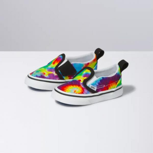 VANS Boy TD Slip On Spiral Tie Dye Nohble