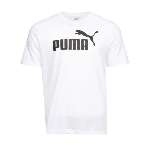 PUMA - Men - ESS Logo Tee - White