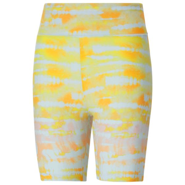 PUMA Women Tie Dye Bike Short Blue Tie Dye Nohble