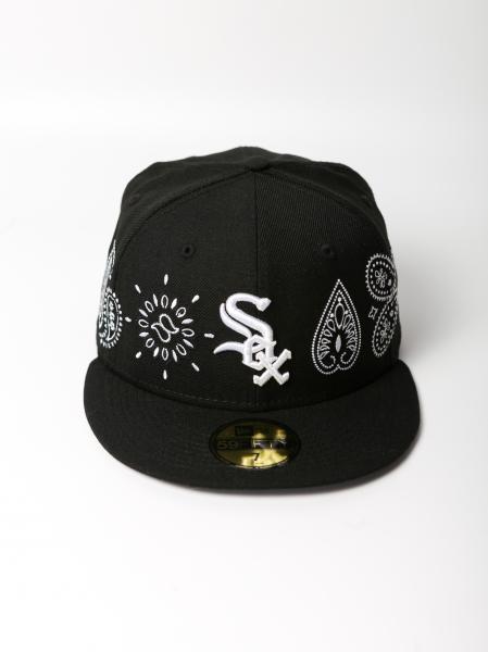 NEW ERA - Accessories - Chicago White Sox Paisley QT 8847 Fitted Hat - -  Nohble
