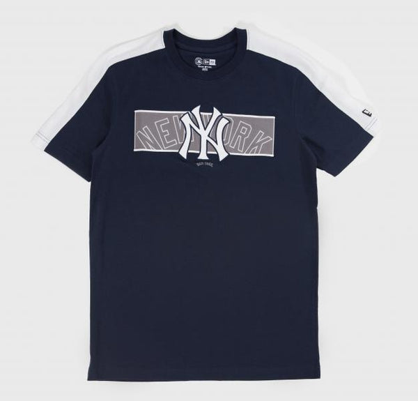 NEW ERA - Men - NY Yankees Energy Logo Tee - Navy/White