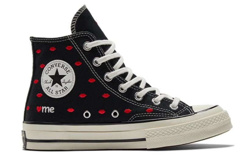 Converse - Women - Chuck 70 - Crafted with Love - Black/Red Nohble