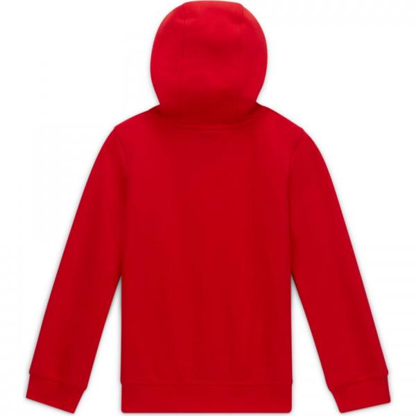 Nike - Boy - Club Pullover Hoodie - Red