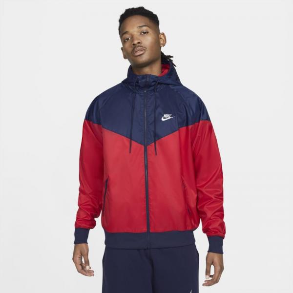Red blue nike jacket Clearance