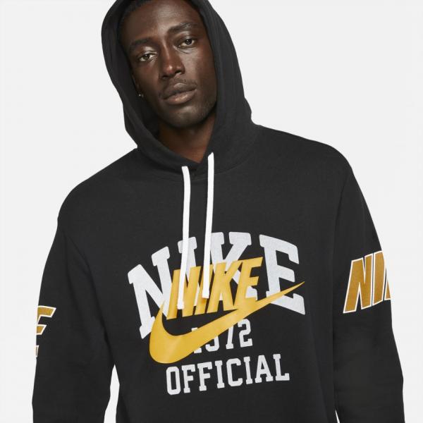 Nike Men Trend Pullover Hoodie Black