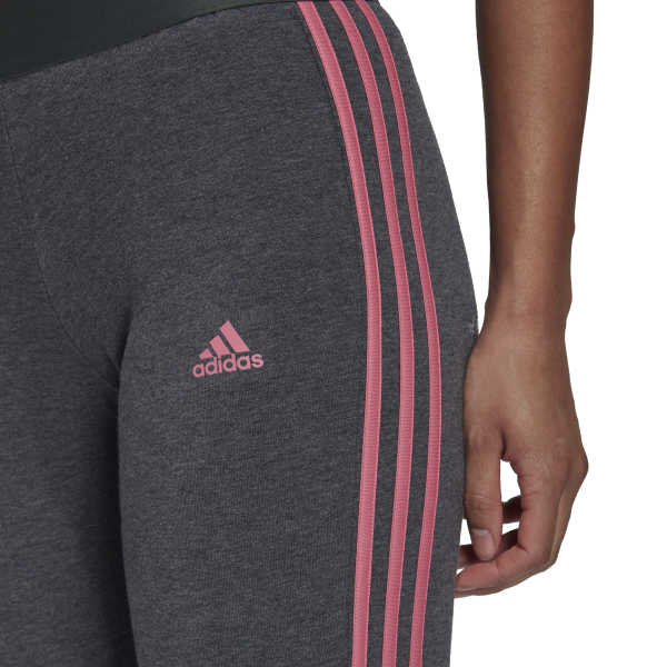 adidas Women Essentials Legging Dark Grey Heather Rose Tone