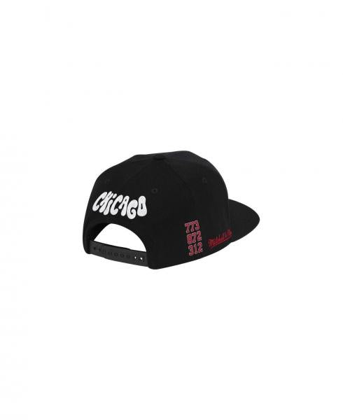 Mitchell & Ness Chicago Bulls City Love Snapback 'Black