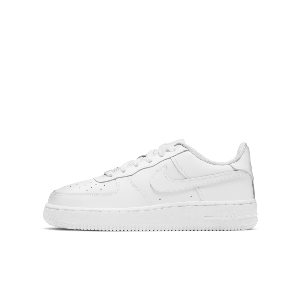 Nike - Boy - GS Air Force 1 LE - White – Nohble Nike - Boy - GS Air Force 1 LE - White – Nohble