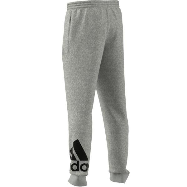 adidas - Men - Essentials Tapered Cuff Logo - Medium Grey Heather/Black