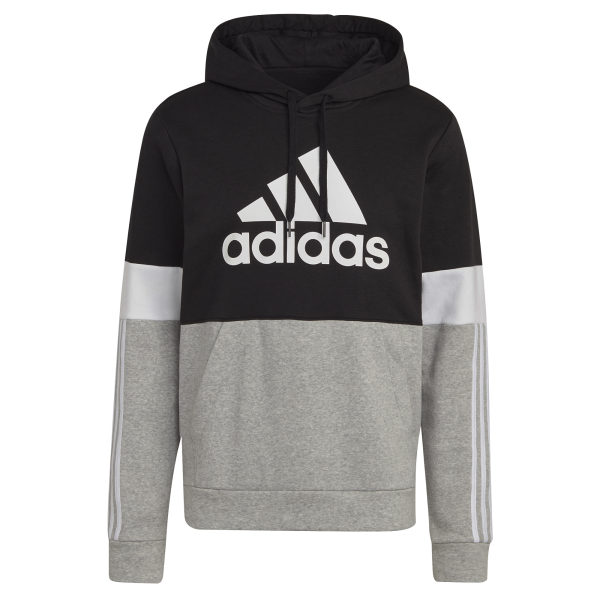 Adidas hoodie sales black and white