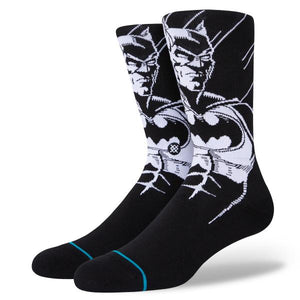 STANCE - Accessories - Batman Sock - Black/White