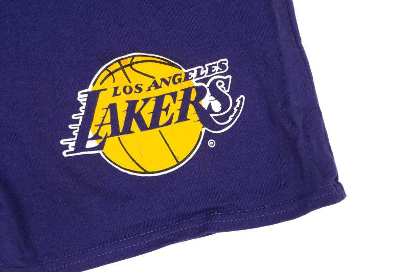 Adidas Los Angles Lakers Gold Primary Logo Basketball T Shirt on Sale