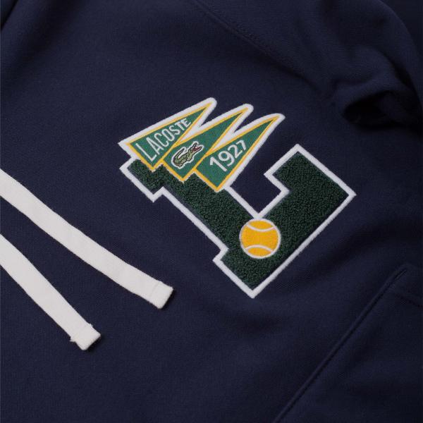 Lacoste - Men - L Logo Pullover Hoodie - Navy