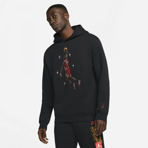 Jordan - Men - Graphic Holiday Pullover Hoodie - Black