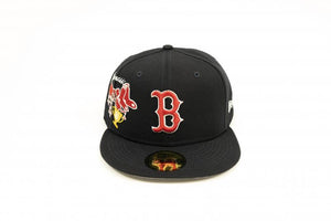 NEW ERA - Accessories - City Cluster Boston Red Sox Fitted - Navy - Nohble